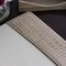 Dacasso Protacini Breeze Beige Italian Patent Leather 34 x 20 Side-Rail Desk Pad P6301 - alternate 2